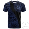 Indianapolis Colts All Over Print T-shirt Polynesian  - NFL