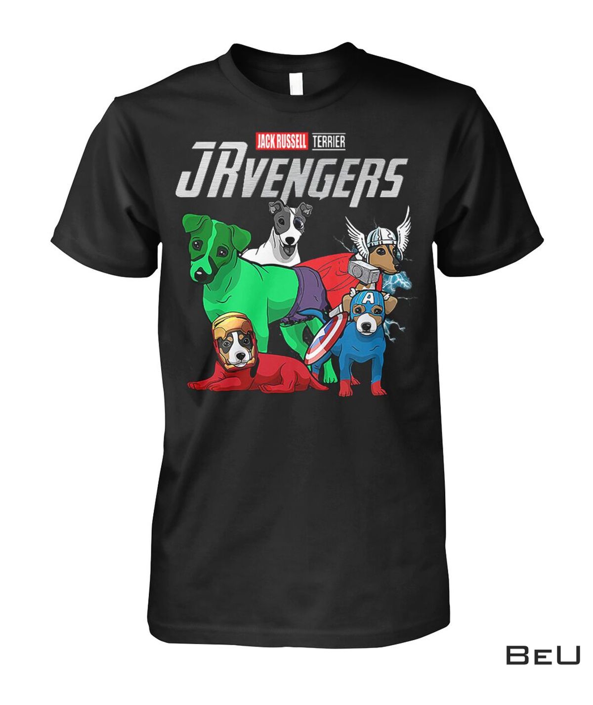 Jack Russell Terrier JRvengers Avengers Shirt