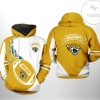 Jacksonville Jaguars NFL Classic 3D Printed Hoodie Zipper Hooded Jacket