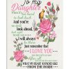 To My Daughter What My Heart Sounded From The Inside Love Mom Poster