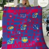 Kansas Jayhawks Version Quilt Blanket