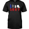 LGBT Statue of Liberty Gun Beer Trump Shirt
