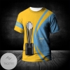 LIU Sharks All Over Print T-shirt 2022 National Champions Legendary- NCAA