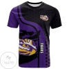 LSU Tigers All Over Print T-shirt My Team Sport Style- NCAA