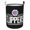 La Clippers Circular Hamper Laundry Baskets Bag