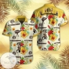 Letterkenny Hawaiian Graphic Print Short Sleeve Hawaiian Casual Shirt