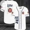 Lite A Fine Pilsner Beer Baseball Jersey - White