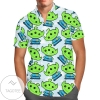 Little Green Aliens Toy Story Disney For men And Women Graphic Print Short Sleeve Hawaiian Casual Shirt