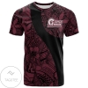 Little Rock Trojans All Over Print T-shirt Polynesian  - NCAA