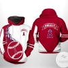 Los Angeles Angels MLB Classic 3D Printed Hoodie Zipper Hooded Jacket