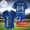 Los Angeles Chargers Personalized Limited Baseball Jersey Shirt - NFL