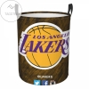 Los Angeles Lakers Circular Hamper Laundry Baskets Bag