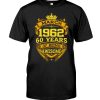 March 1962 60 Years Of Being Awesome Shirt