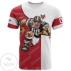 Marist Red Foxes All Over Print T-shirt Football Go On - NCAA