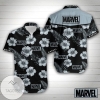 Marvel Avengers Hawaiian Graphic Print Short Sleeve Hawaiian Casual Shirt
