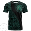 Michigan State Spartans All Over Print T-shirt Polynesian  - NCAA