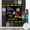 Mickey Mouse My Sunshine Quilt Blanket