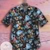 Mickey x Donald Duck Hawaiian Graphic Print Short Sleeve Hawaiian Casual Shirt