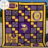 Minnesota Vikingss Quilt Blanket