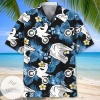 Motor Racing Tropical Print Short Sleeve Hawaiian Casual Shirt