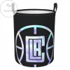 Nba La Clippers Circular Hamper Laundry Baskets Bag