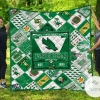 Ncaa Mean Green Quilt Blanket