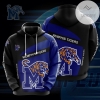Ncaa Memphis Tigers 3D Printed Hoodie Zipper Hooded Jacket