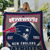 New England Patriots Est 1960 Quilt Blanket