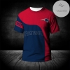 New England Patriots T-shirt Curve Style Custom- NFL