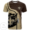 New Orleans Saints All Over Print T-shirt My Team Sport Style- NFL