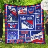 New York Ranger Quilt Blanket