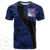 New York Rangers All Over Print T-shirt Polynesian  - NHL