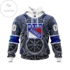 New York Rangers Personalized Norse Viking Symbols Jersey Shirt Hoodie