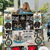 Newcastle United F.C To My Son Love Mom Quilt Blanket