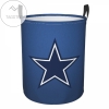 Nfl Dallas Cowboys Circular Hamper Laundry Baskets Bag