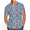 Ohana Lili  And Stitch Disney For men And Women Graphic Print Short Sleeve Hawaiian Casual Shirt