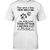 Once Upon A Time There Was A Girl Loved Dog And Tattoos Shirt