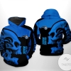 Orlando Magic NBA Skull Team 3D Printed Hoodie Zipper Hooded Jacket