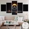 Overwatch 02 Gaming Five Panel Canvas 5 Piece Wall Art Set