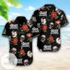 Ozzy Osbourne Singer Hawaiian Graphic Print Short Sleeve Hawaiian Casual Shirt