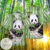 Panda Cute For Men And Women Graphic Print Short Sleeve Hawaiian Casual Shirt