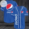 Pepsi Baseball Jersey - Blue