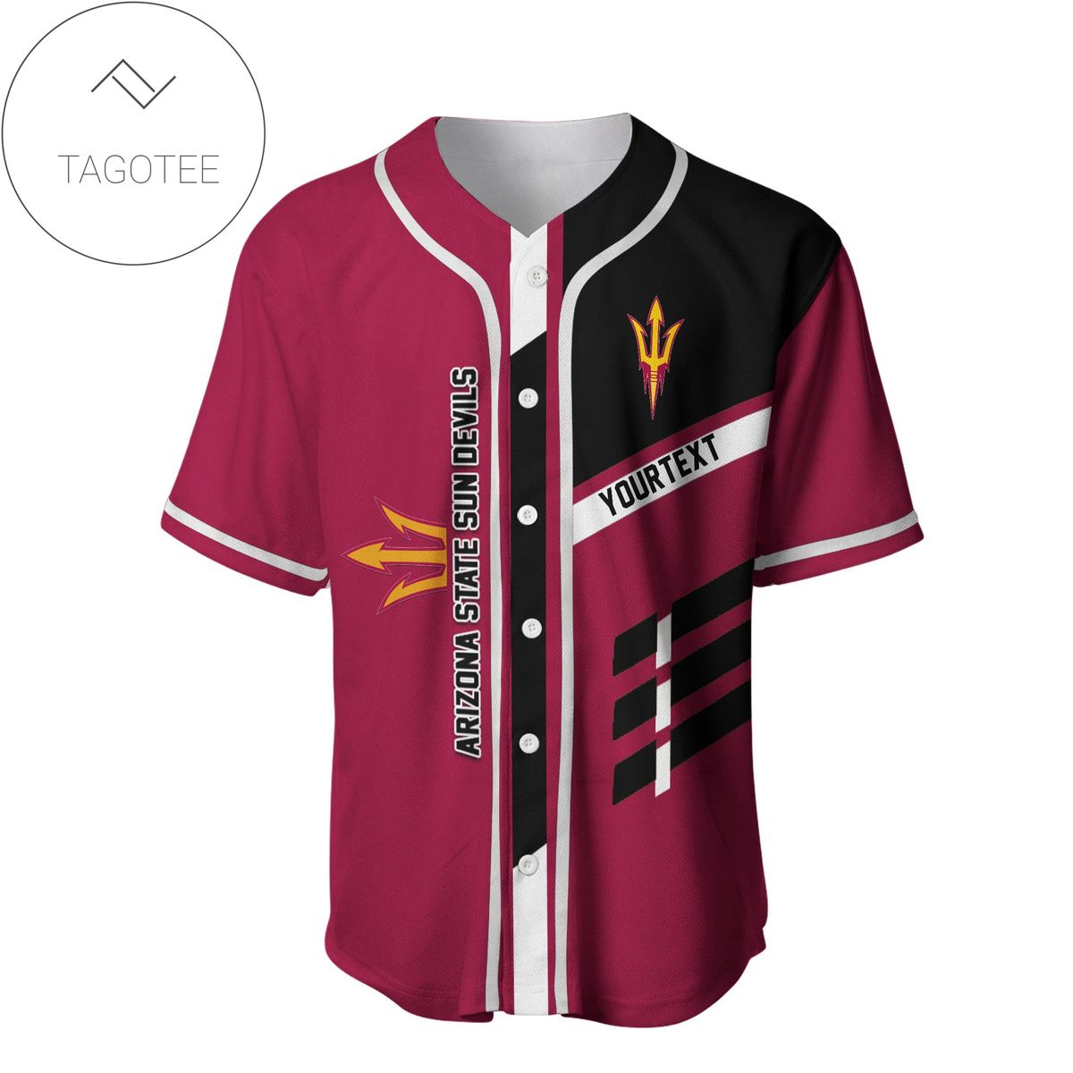 Personalized Arizona State Sun Devils Baseball Jersey - NCAA