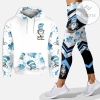 Personalized Autism Awareness Keep Being You All Over Print 3D Hoodie & Leggings - White