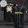 Personalized Blastoise Baseball Jersey - Black
