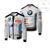 Personalized Bmw M Motorsports Racing Driving Experience All Over Print 3D Bomber Jacket - White