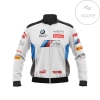 Personalized Bmw Racing Puma Driving Experience All Over Print 3D Bomber Jacket - White