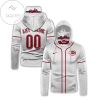 Personalized Cincinnati Reds All Over Print 3D Gaiter Hoodie - White Gift For Fans