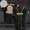 Personalized Diglett Baseball Jersey - Black
