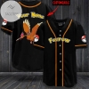 Personalized Fearow Baseball Jersey - Black